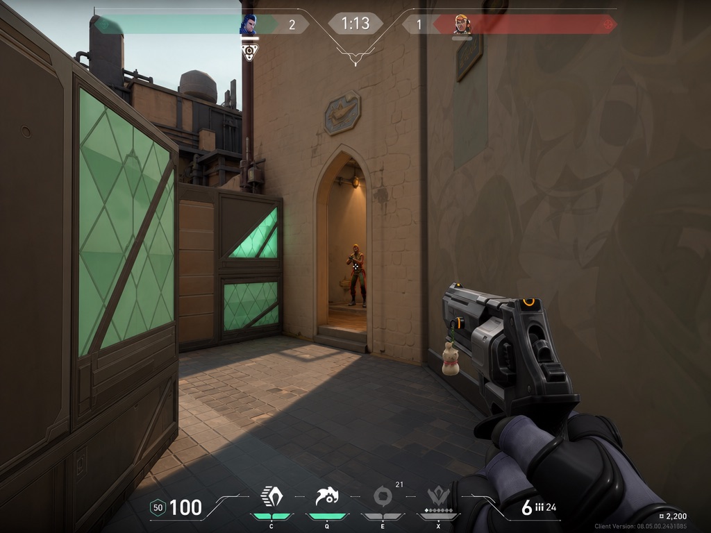 Crosshair preview scene